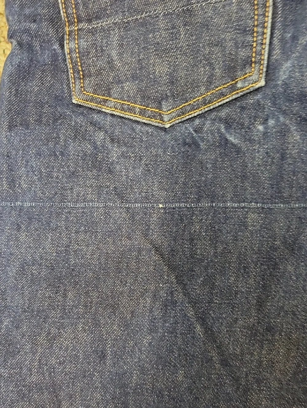 Gustin The Regular #7 Classic Dark Blue Straight-Leg Jeans 29 X 32 Selvedge
